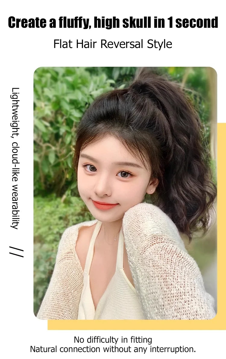 Beautiful High Ponytail with Curly Hair (FREE SHIPPING🚚)