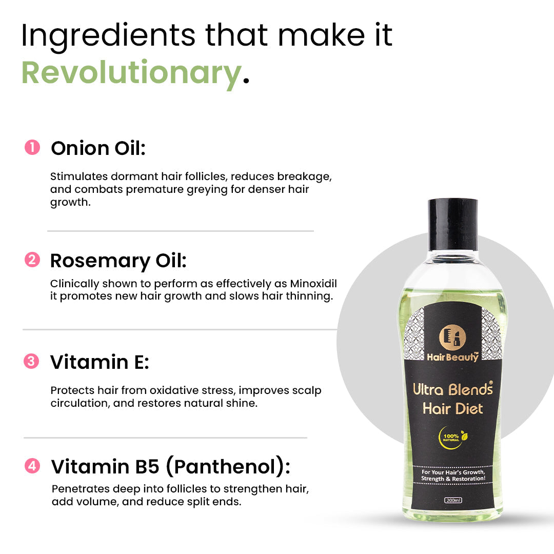 Ultra Blends Hair Diet Oil