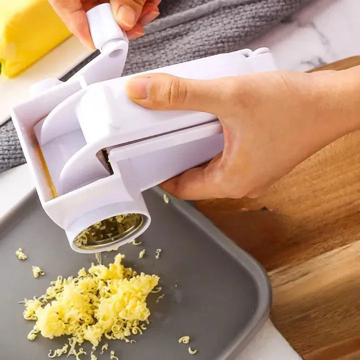 Hand held Rotary Grater cheese cutter slicer grater
