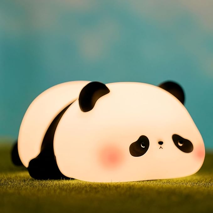 Panda Silicone Soft Night Light Lamp USB Rechargeable (Delivery Free)